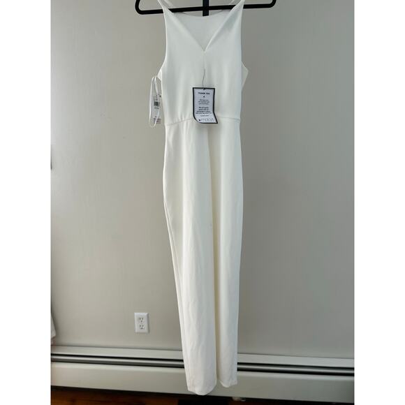 BCX Juniors' High Slit Asymmetrical Sequin-Trim Gown,
 size Medium‎ - Picture 6 of 11